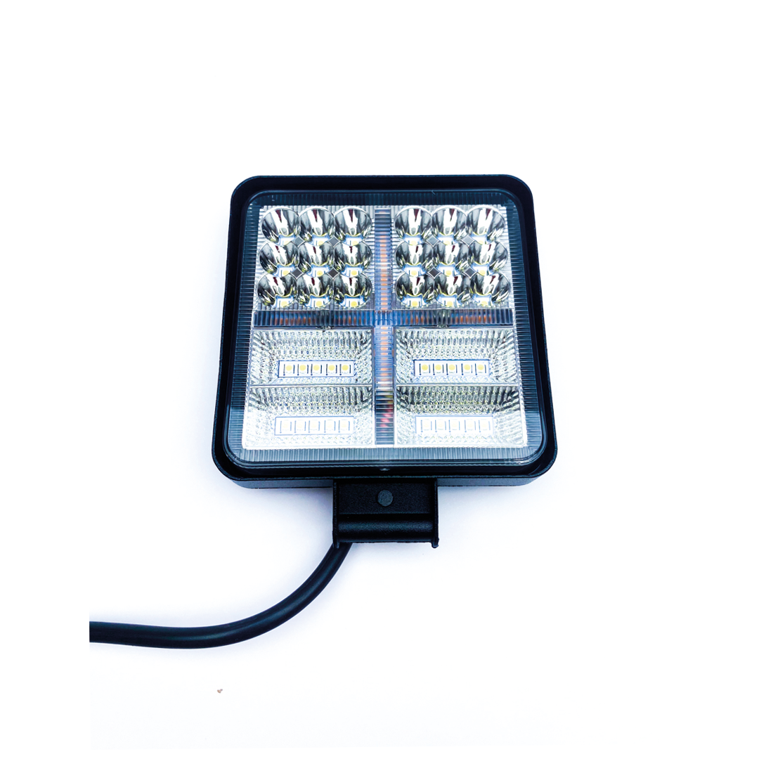 Foco Faenero LED 48W 9-12V Luz Blanco/Ámbar