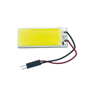 Luz LED Interior con Interruptor para Auto 12V Blanca 5x2 cm