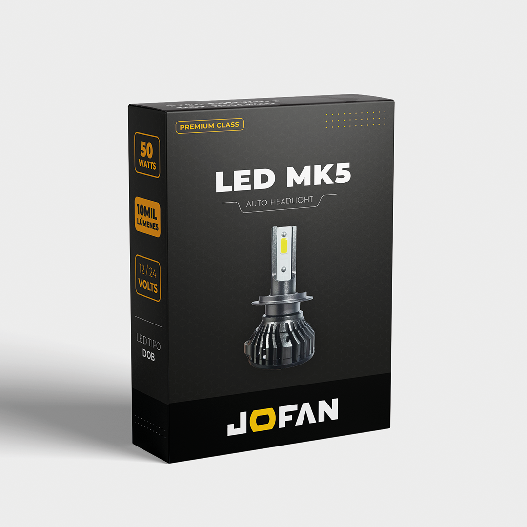 Kit Led MK5 H11 | H9 | H8 JOFAN 12/24V - 6000k