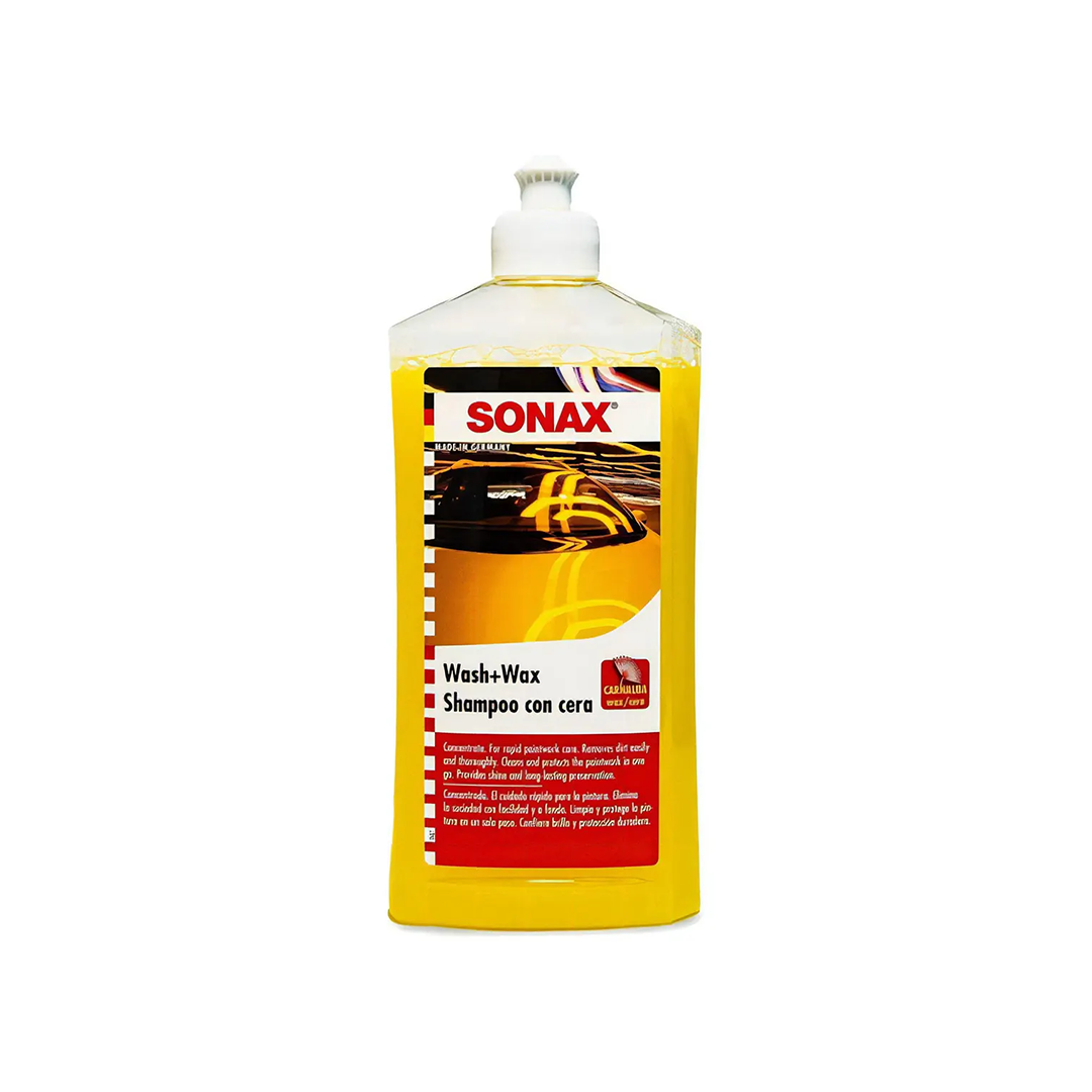 Shampoo con cera para autos Sonax