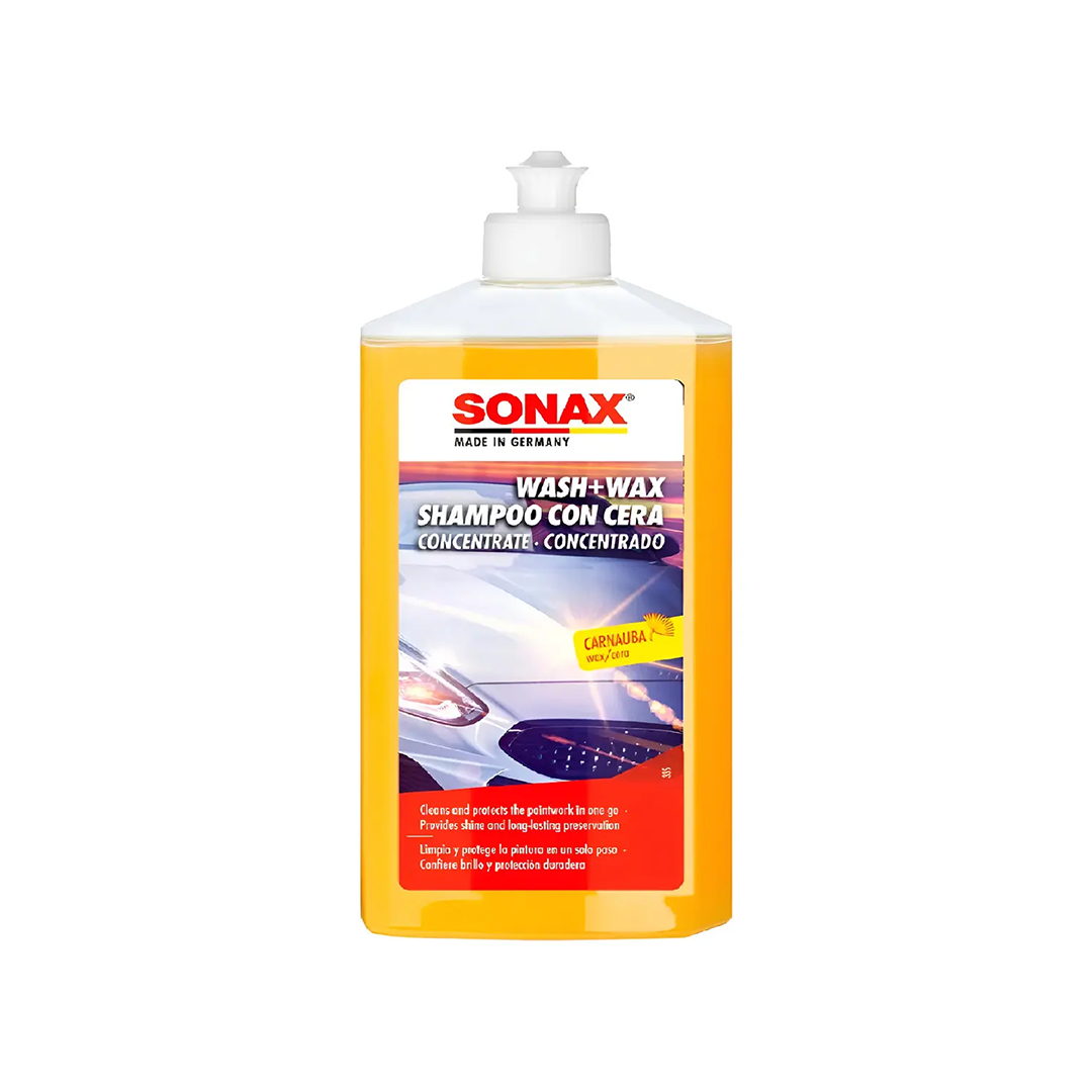 Shampoo con cera para autos Sonax