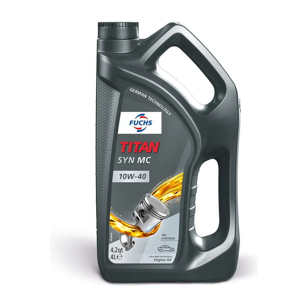 Aceite Motor FUCHS SYN MC 10W-40 4 Litros Alemán