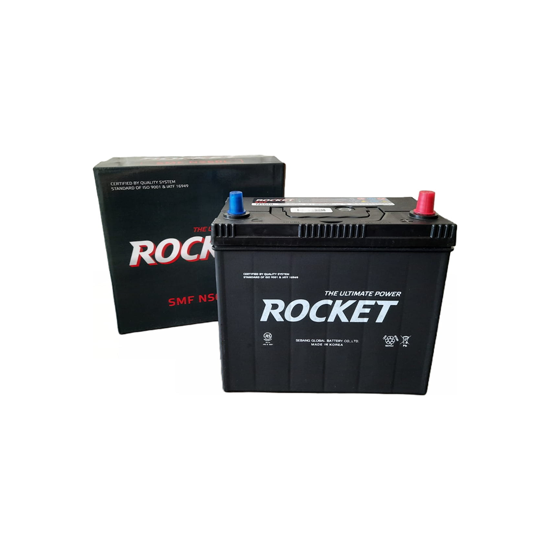 Batería Rocket SMF NS60L 45Ah 430 CCA Positivo Derecho