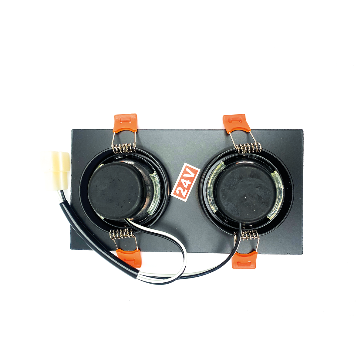 FOCO PLAFONIER EMBUTIDO LED REDONDO 24V DOBLE