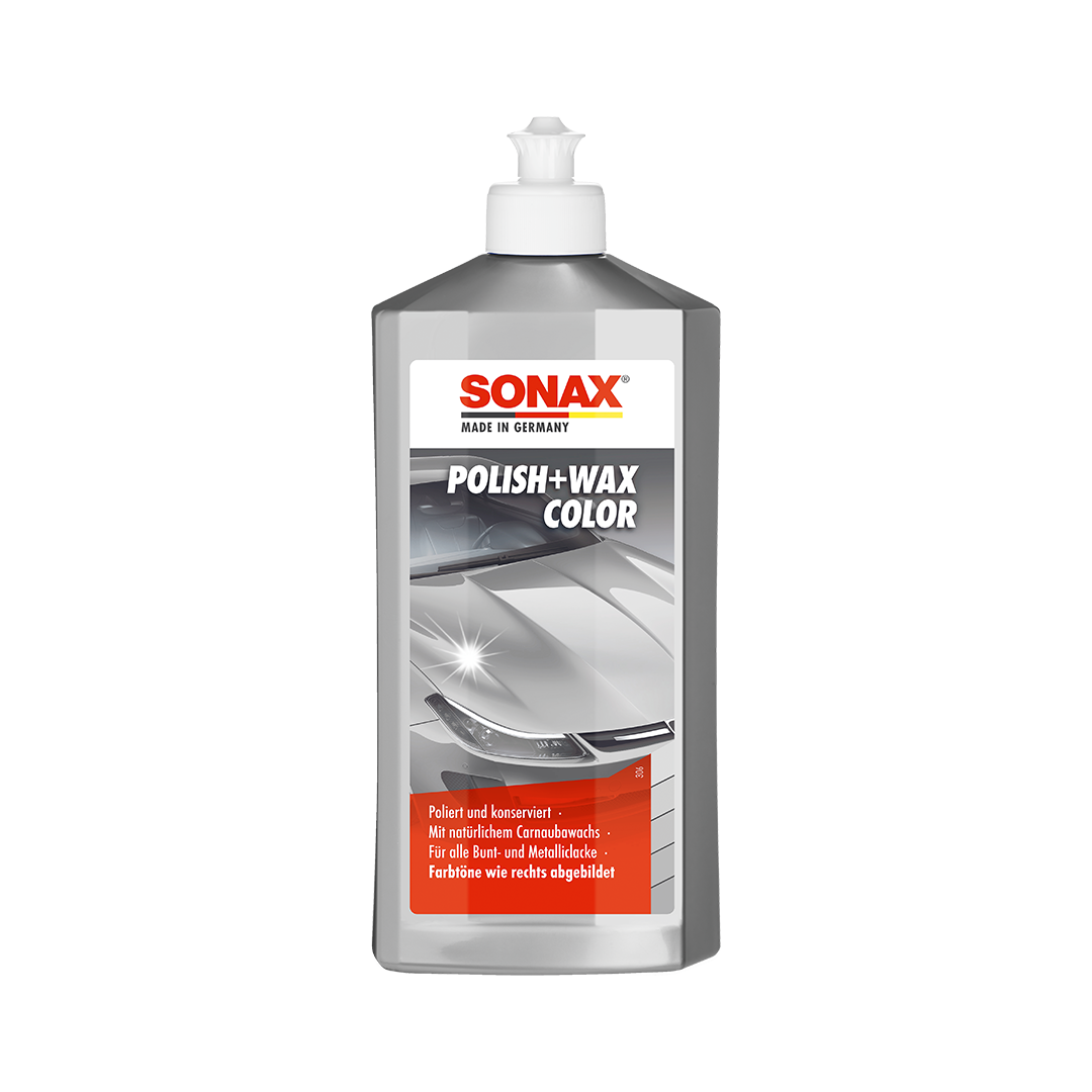 Cera de Pulimento Polish + Wax SONAX Restaurador y Protector de Pintura