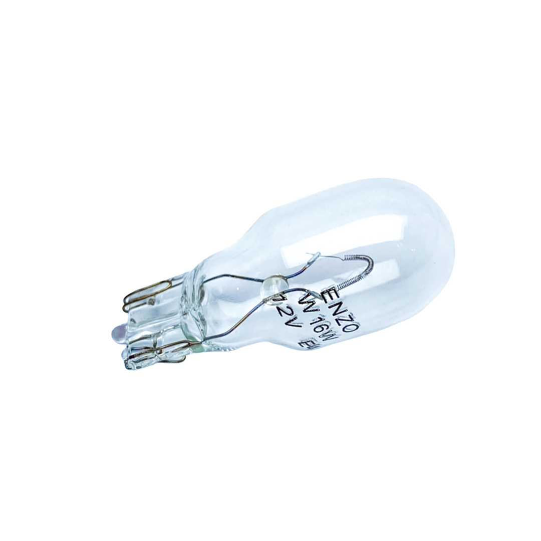 Ampolletas ENZO T15 12V 16W Base W2.1x9.5d Pack 10 Unidades