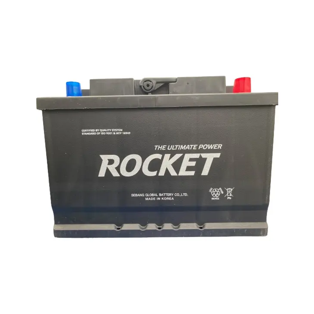 Batería Rocket SMF-57220 72Ah 610 CCA Positivo Derecho Para Auto