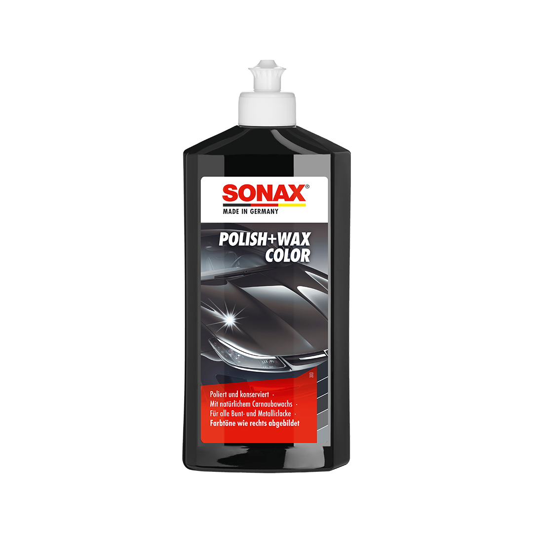 Cera de Pulimento Polish + Wax SONAX Restaurador y Protector de Pintura