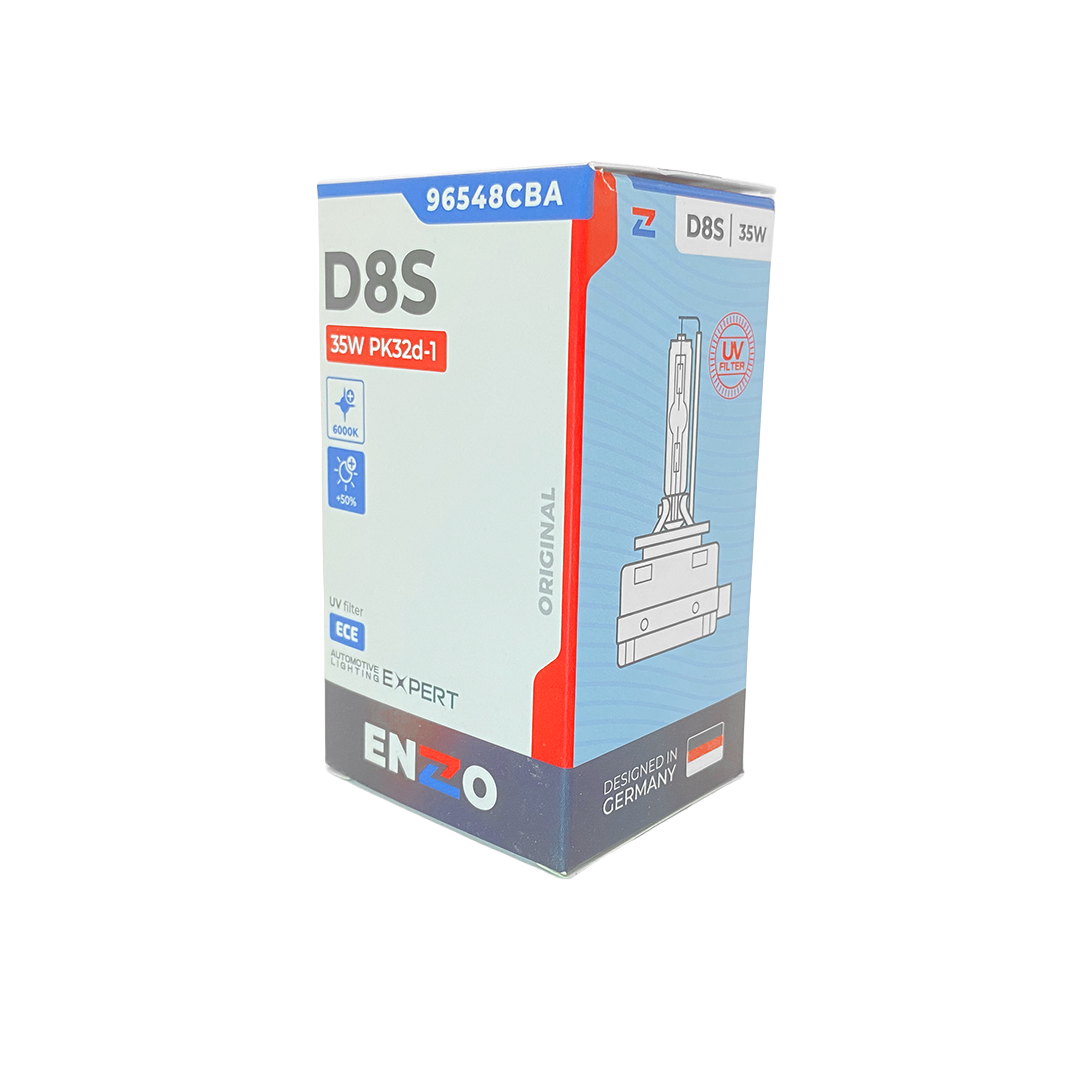Ampolletas Xenón D8S ENZO 96548CBA 35W PK32d-1 HCB 6000K - 24 Volts