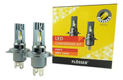 Set Led H4 Flösser 6500k 28w 2 Ampolletas