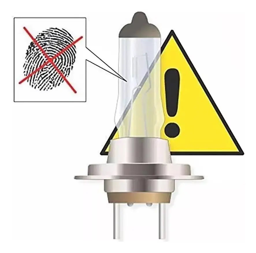 Ampolletas Halógena H4 OSRAM 60w 12v P43t Uv (2 UNIDADES)