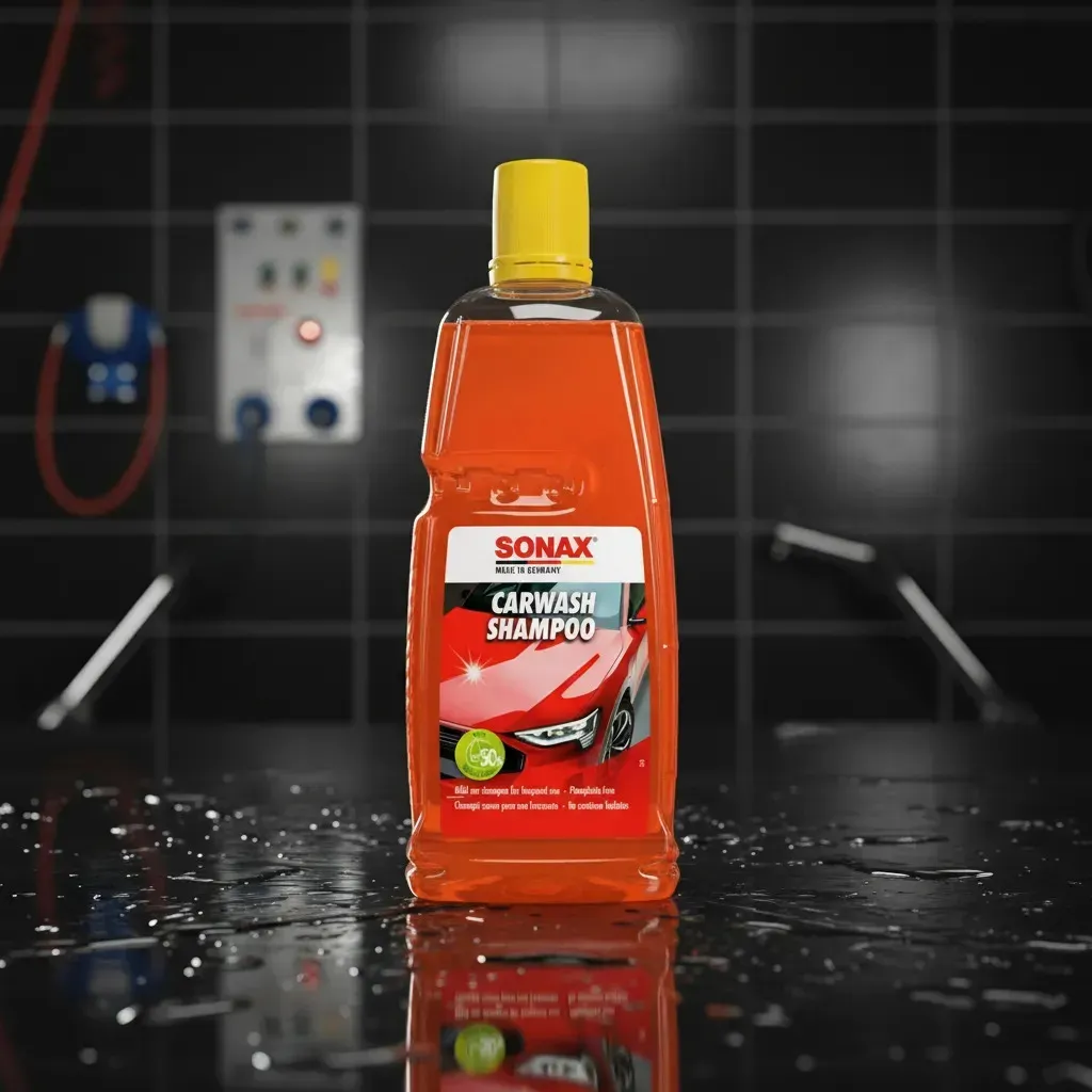 Shampoo Espumante SONAX 1L Biodegradable para Lavado de Autos