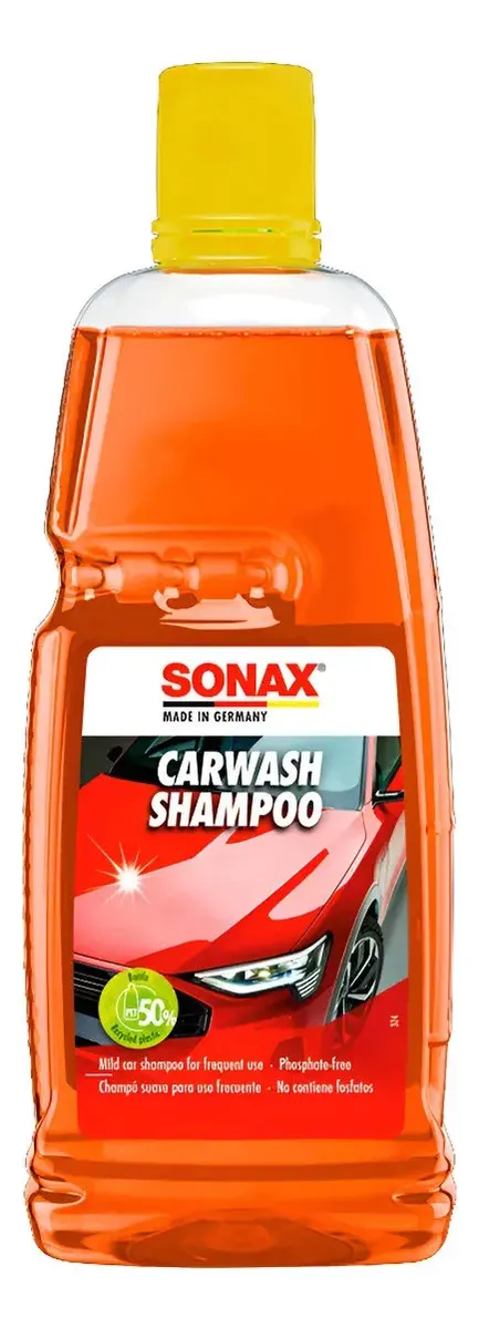 Shampoo Espumante SONAX 1L Biodegradable para Lavado de Autos