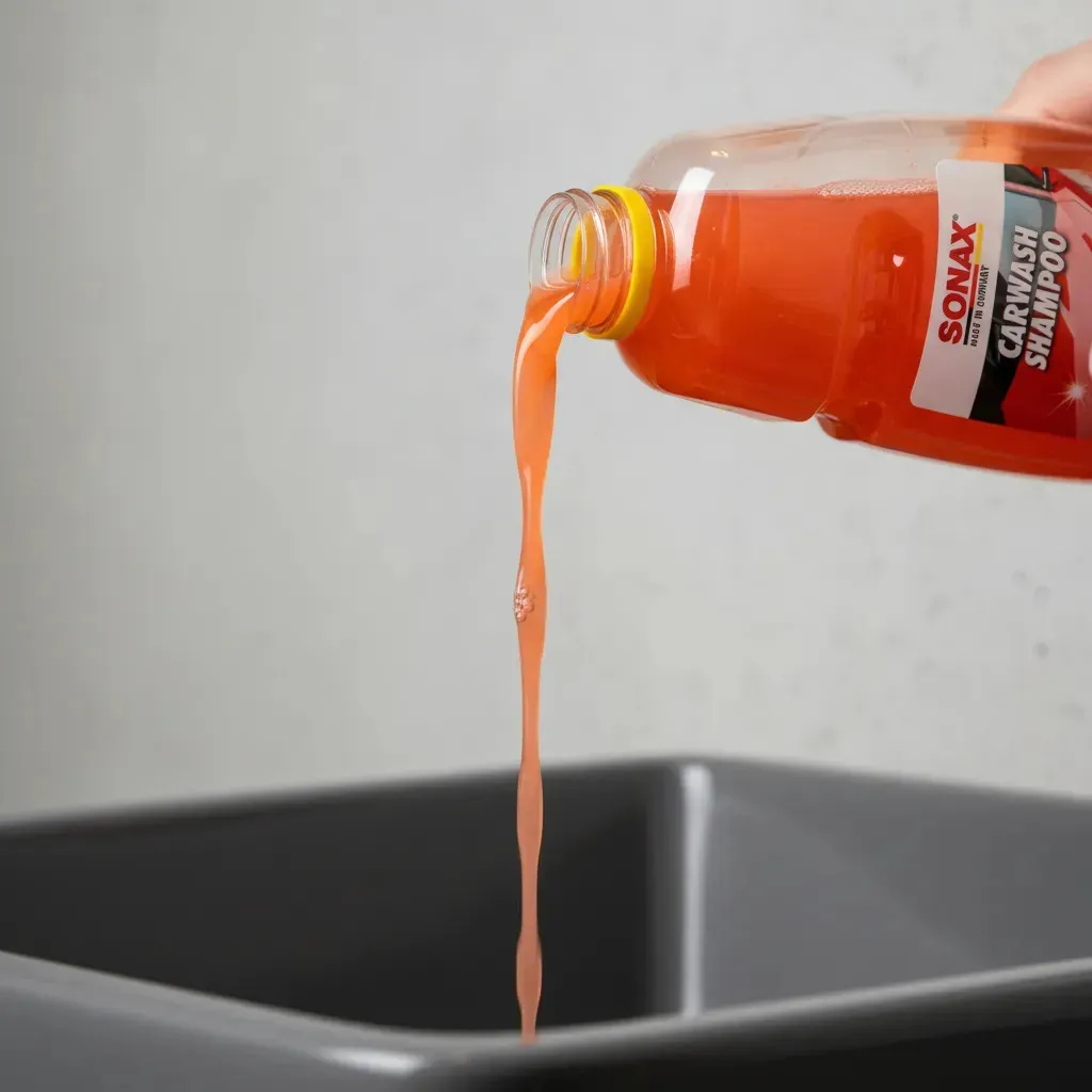 Shampoo Espumante SONAX 1L Biodegradable para Lavado de Autos