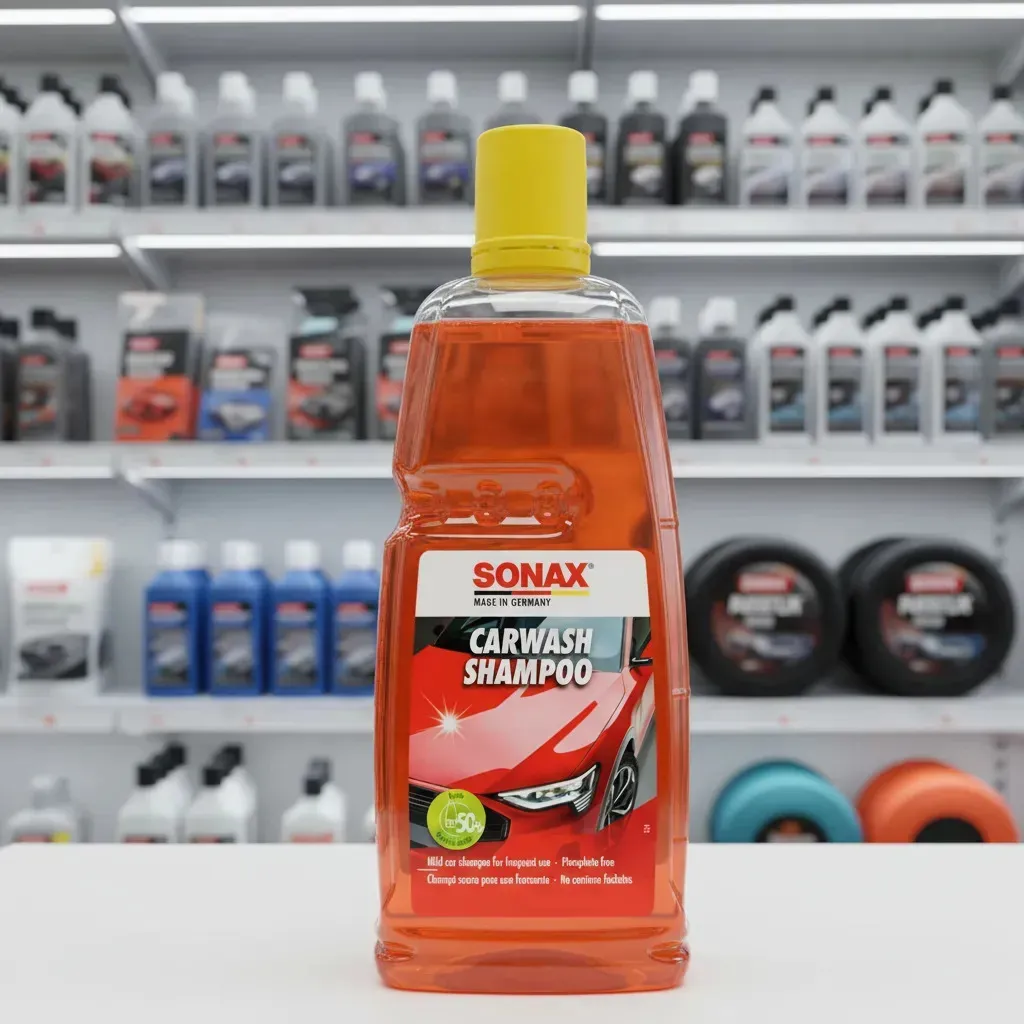 Shampoo Espumante SONAX 1L Biodegradable para Lavado de Autos