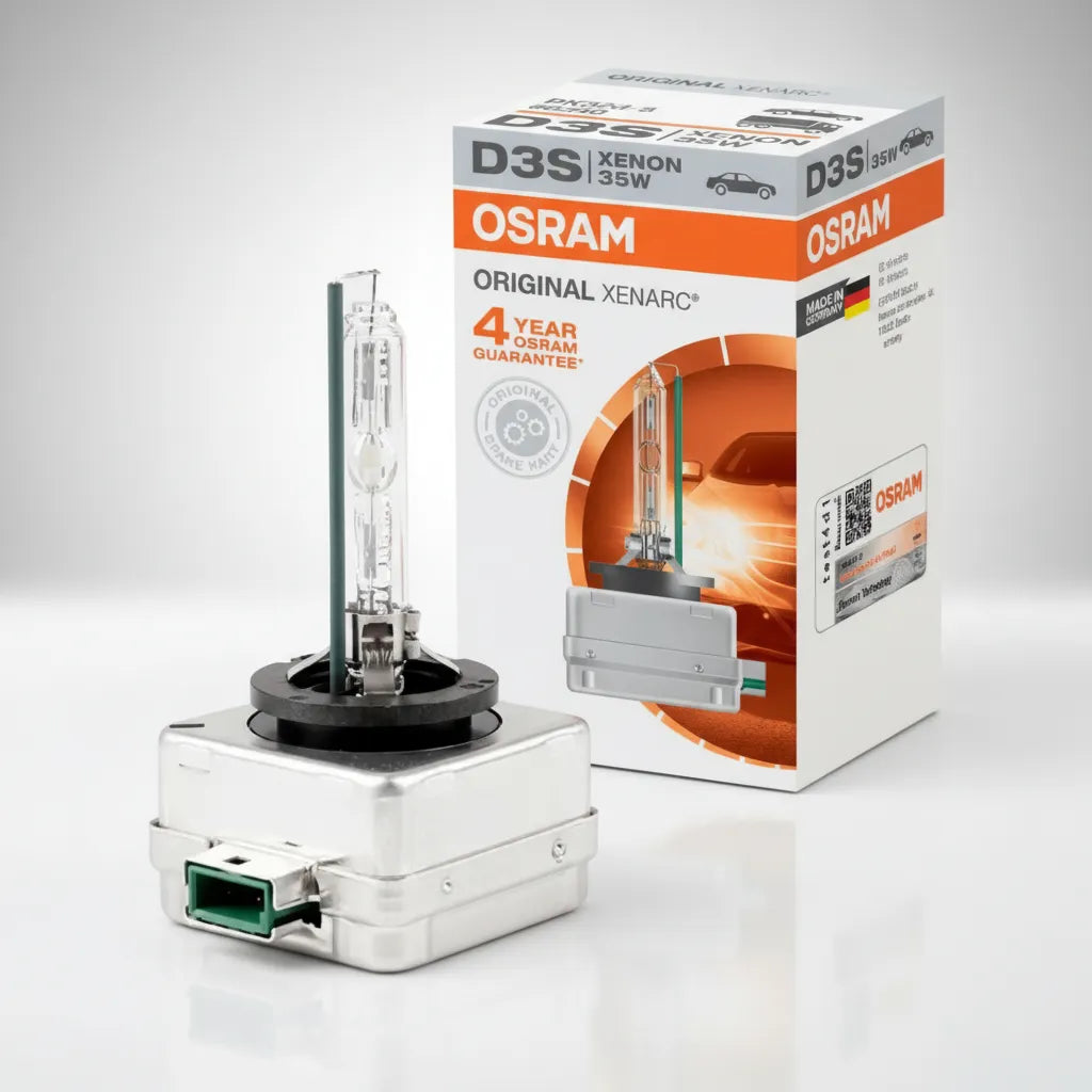 Ampolleta Xenón D3S OSRAM 66340 35W PK32d-2 HCB 6000K
