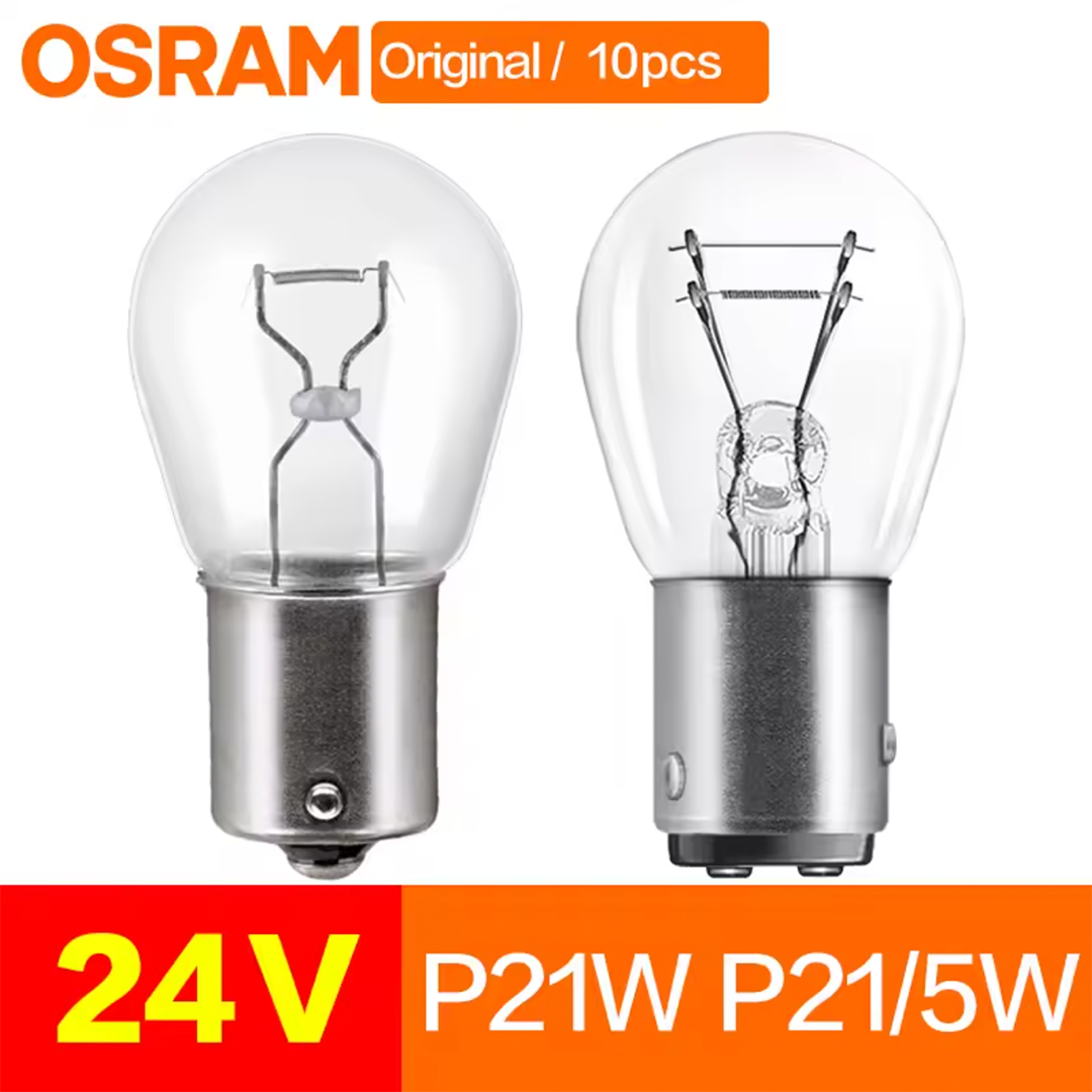 Ampolleta Halógena OSRAM S25 24v Ba15s P21 (7511)