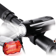 Set De Luz Delantera Y Trasera Para Bicicletas