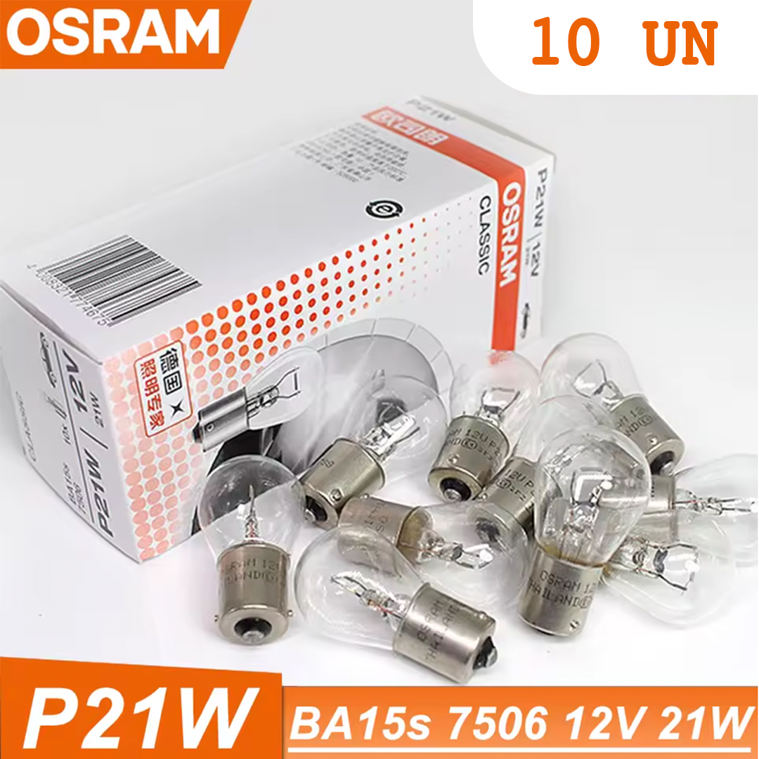 Ampolleta Halógena OSRAM S25 12v Ba15s P21W (7506)