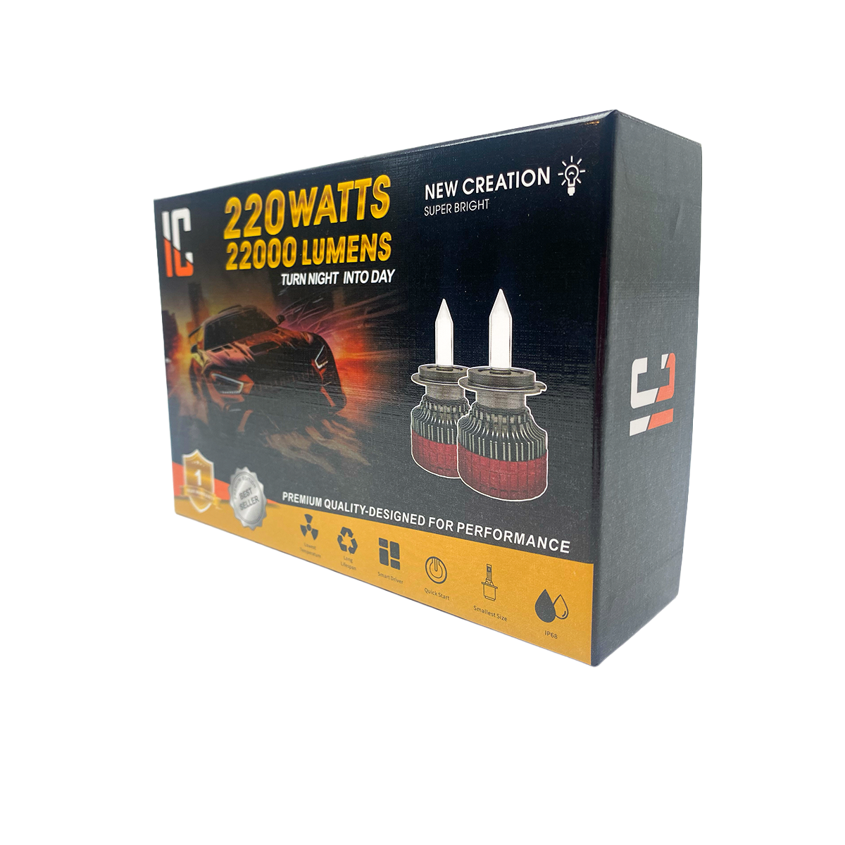 Kit Luces Led 360º M4 Enzo H11|H8|H9