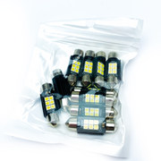 AMPOLLETAS SOFITO LED CON CANBUS 10 UNIDADES