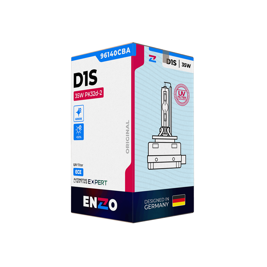 Ampolletas Xenón D1S ENZO 96140CBA 35W PK32d-5 CBA HCB 6000K - 24 Volts