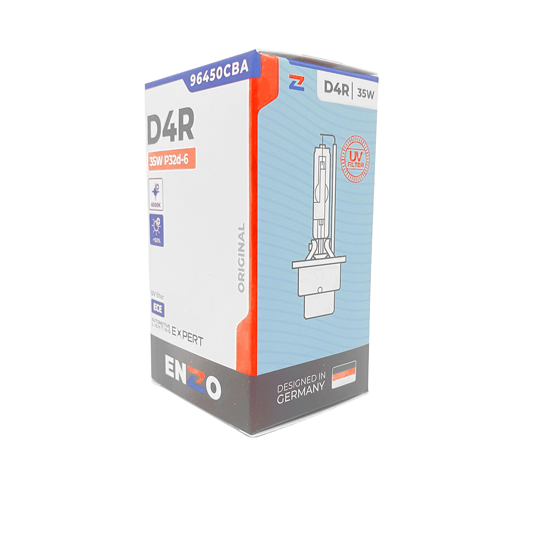Ampolleta Xenón D4R ENZO 96450CBA 35W P32d-6 HCB 6000K - 24 Volts