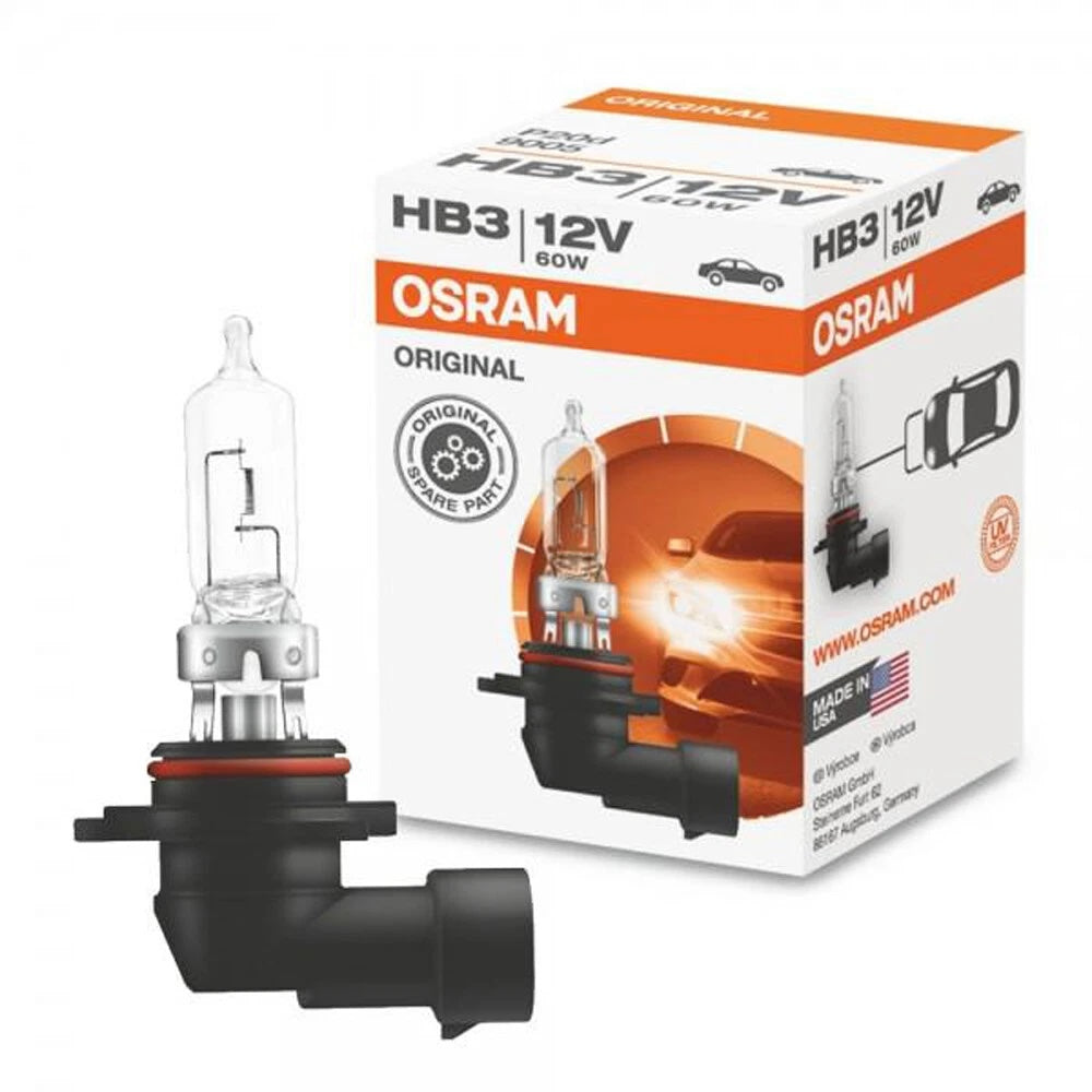 Ampolletas Halógena Hb3 OSRAM 60w 12v P20d Uv Filter (2Unidades)