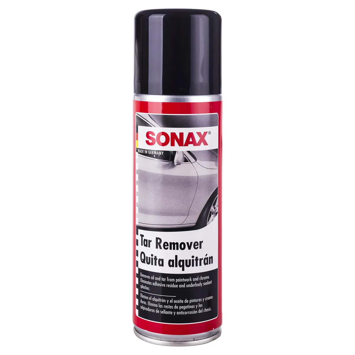 Removedor Alquitrán Sonax Spray 300 ml Limpia Asfalto y Residuos