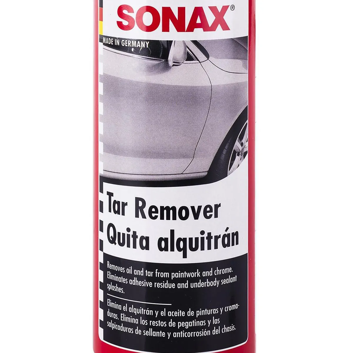 Removedor Alquitrán Sonax Spray 300 ml Limpia Asfalto y Residuos
